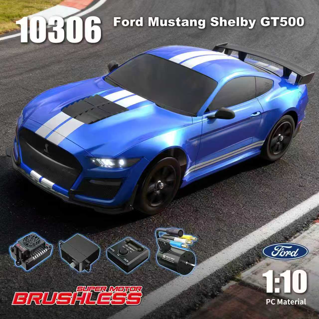 Rc Hobby Toucan - Mjx Rc Car 1:10 Ford Mustang