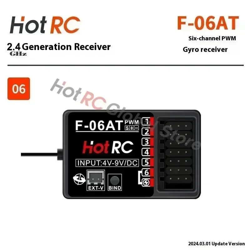 HOTRC 2.4Ghz 4/6/8 Channel F-0 - огляд і ціна Rc Hobby Shops