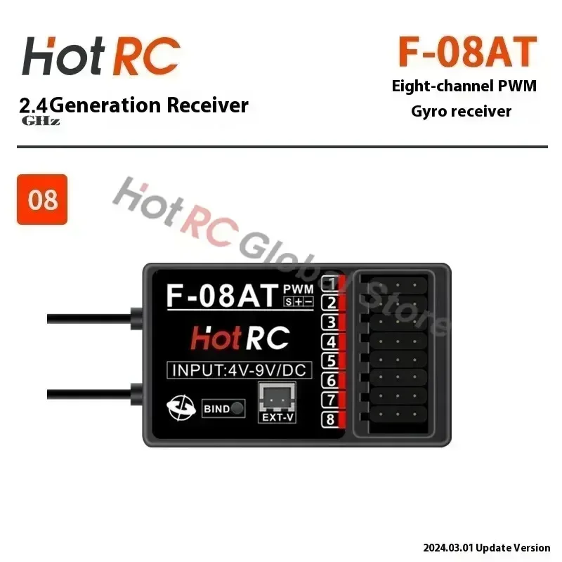 HOTRC 2.4Ghz 4/6/8 Channel F-0 - огляд і ціна Rc Hobby Shops