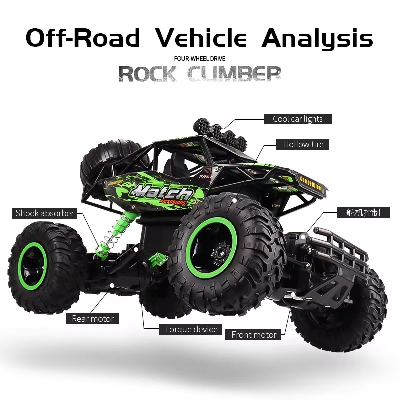 Oike 1:16 /1:12 All Terrain RC - огляд і ціна Rc Hobby Grade Truck