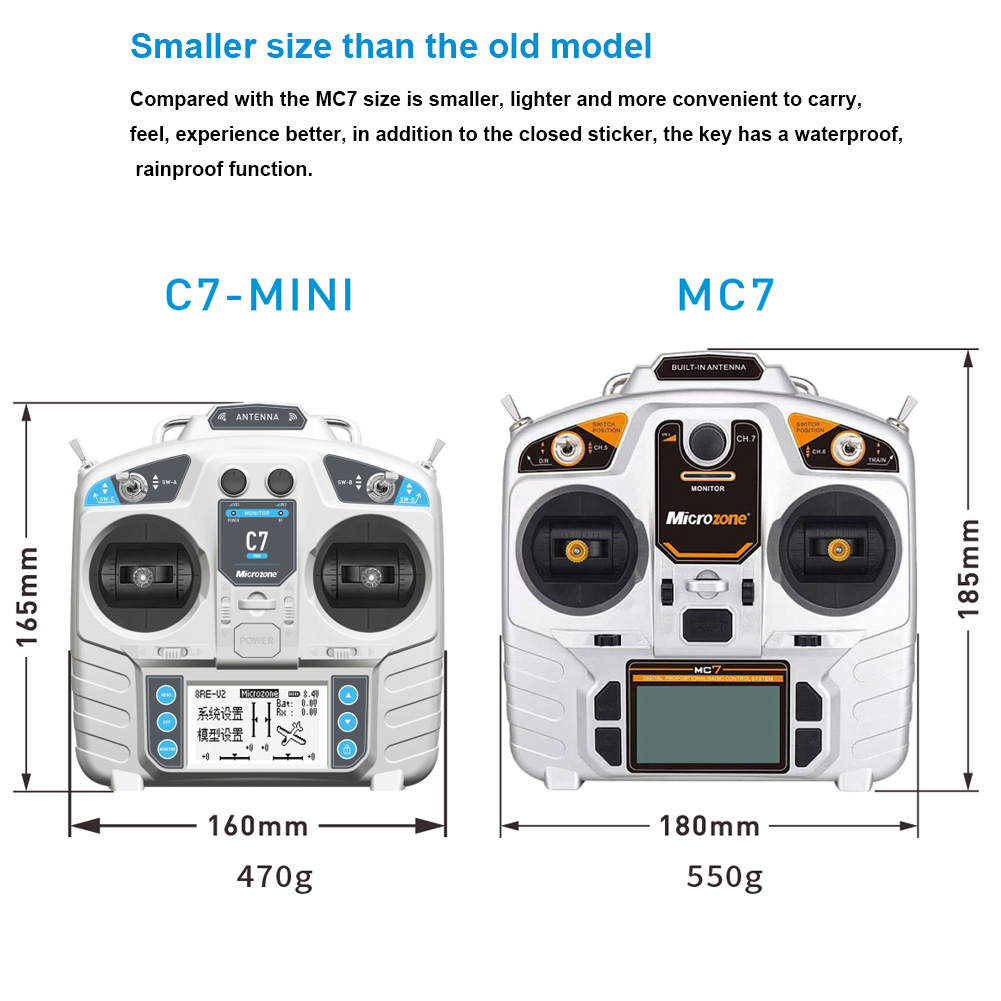 MicroZone MC7 Controller C7 MI - огляд і ціна Rc Hobby Shops