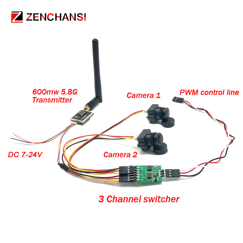 5.8G 48CH 4.3 Inch FPV Monitor - огляд і ціна Rc Plane Hobby Zone