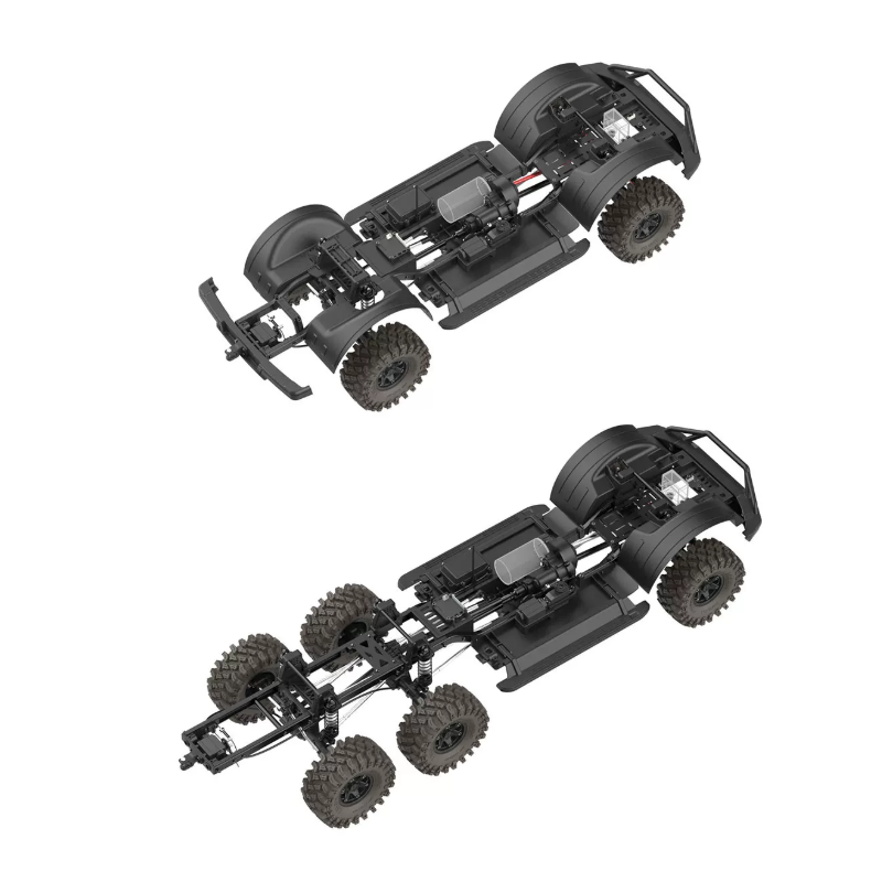 CROSSRC EMO X7 XL4 1/8 RC Craw - огляд і ціна Rc Hobby Grade Truck