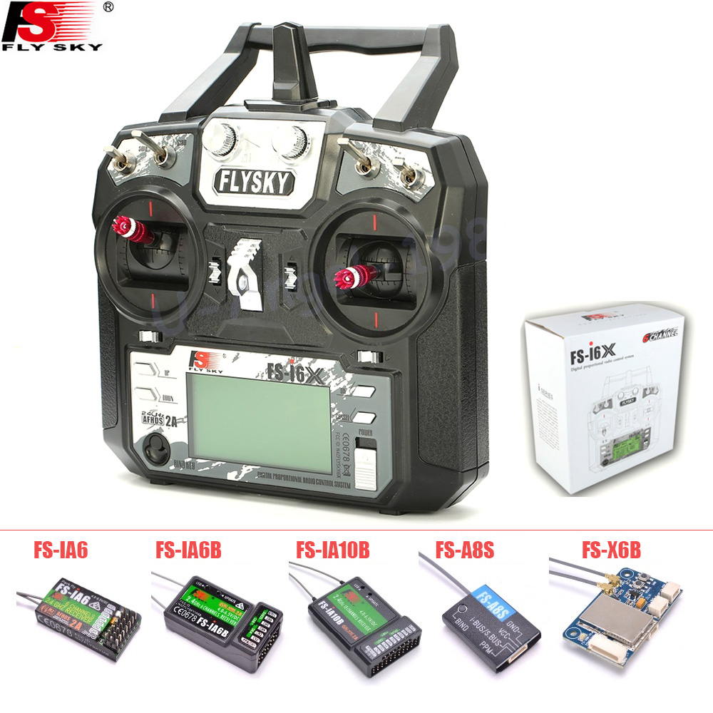 FLYSKY FS-i6X FS i6X 10CH 2.4G - огляд і ціна Rc Hobby Shops