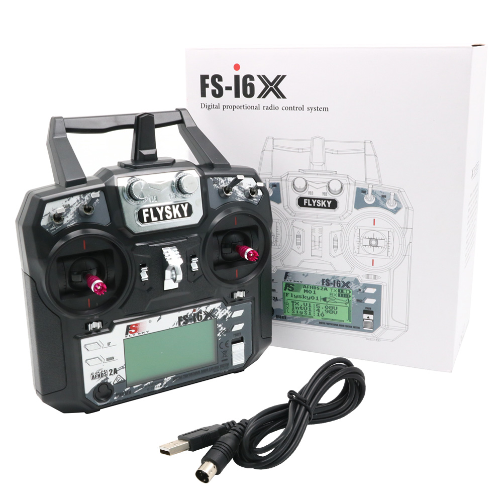 FLYSKY FS-i6X FS i6X 10CH 2.4G - огляд і ціна Rc Hobby Shops
